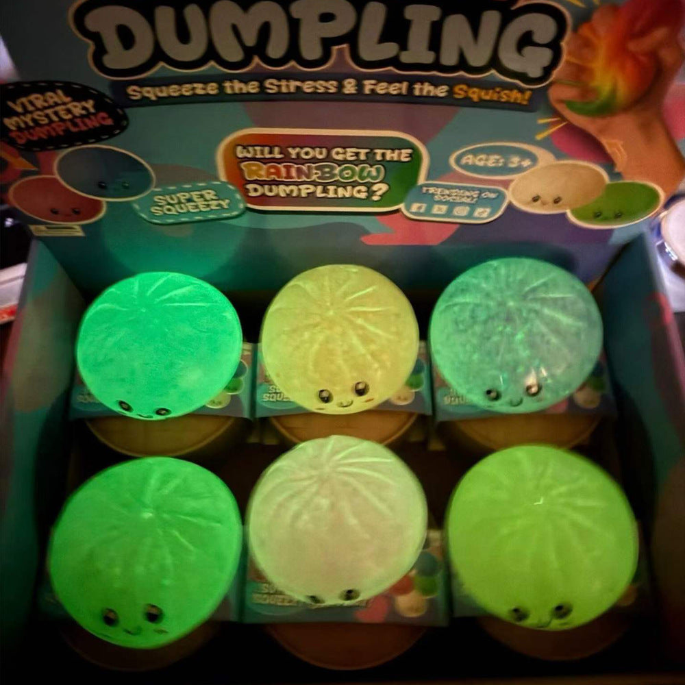 ✨ Glow in the Dark Squishy Dumplings